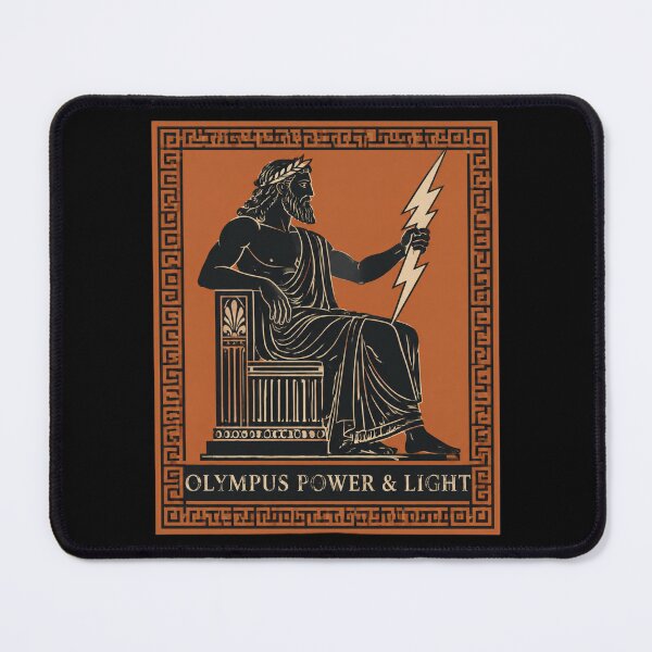 Item preview, Zeus Olympus Power and Light Utility Ancient Greek Design designed and sold by Lolik Designs.