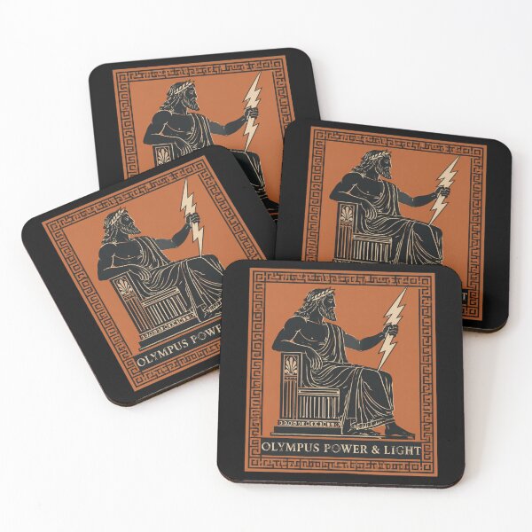 Item preview, Zeus Olympus Power and Light Utility Ancient Greek Design designed and sold by Lolik Designs.