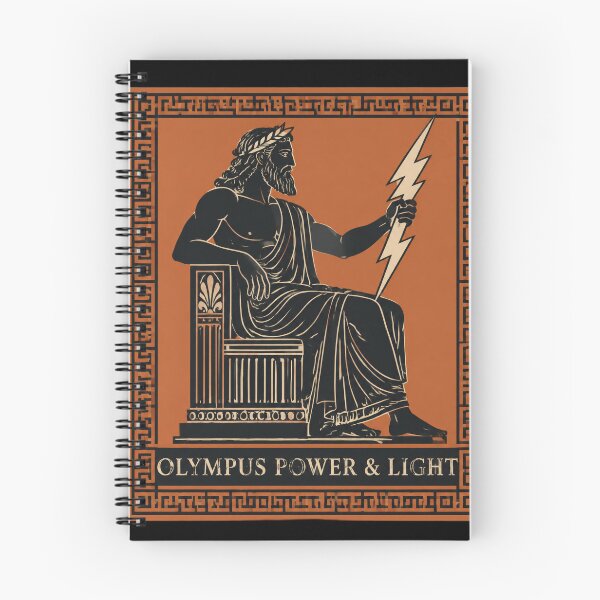 Item preview, Zeus Olympus Power and Light Utility Ancient Greek Design designed and sold by Lolik Designs.