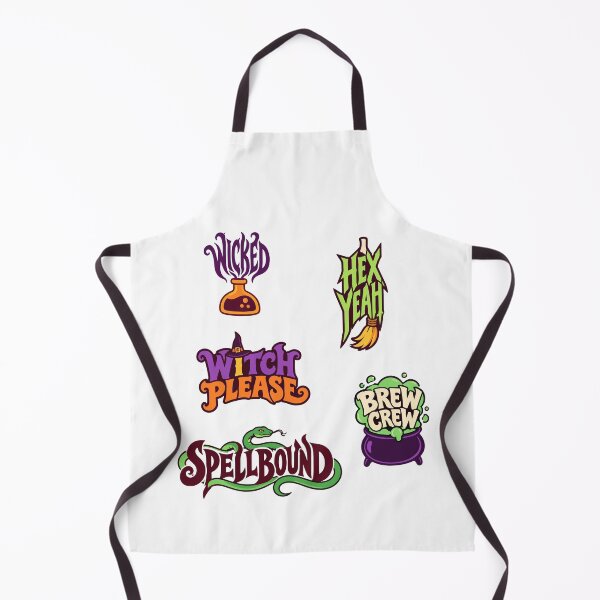 Item preview, Witchy Halloween Phrases designed and sold by AliveStyle.