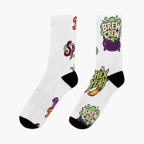 Item preview, Witchy Halloween Phrases designed and sold by AliveStyle.