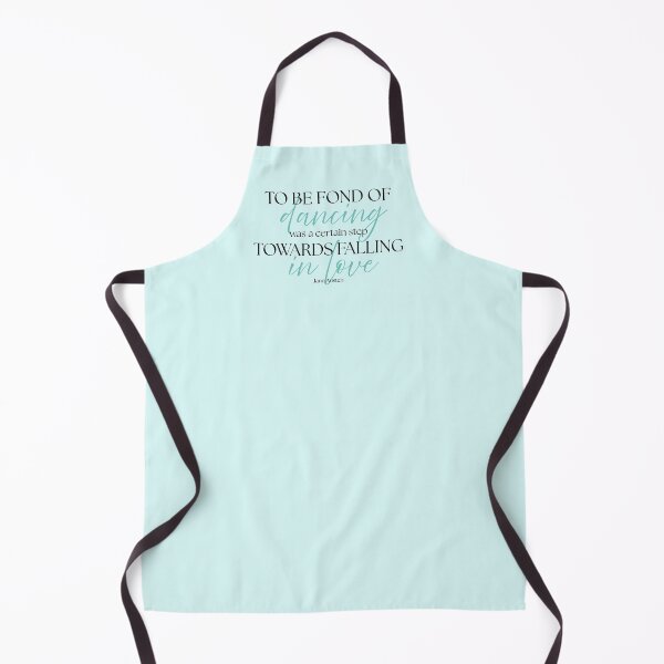 Item preview, Jane Austen Quote – Pride & Prejudice – "To Be Fond of Dancing" designed and sold by cheekymare.