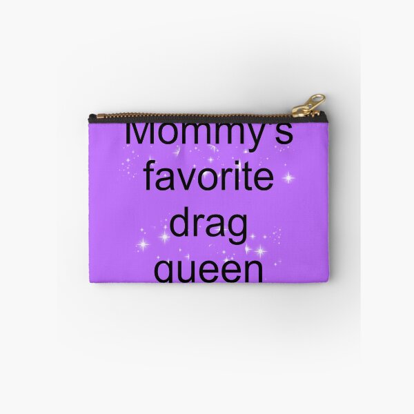 Item preview, Mommy's favorite drag queen - sparkly purple black designed and sold by AYTFA.