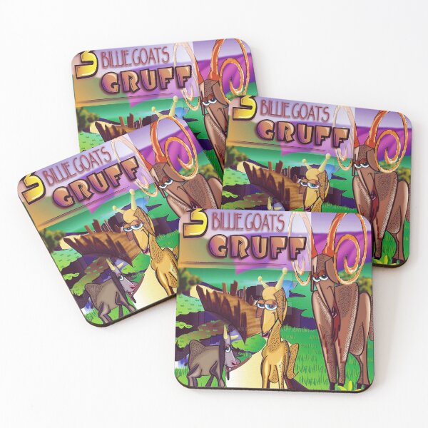 Item preview, 3 Billie Goats Gruff Cover — Art by Karl J. Struss designed and sold by kstruss01.