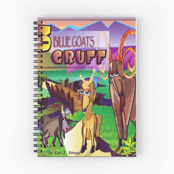 Item preview, 3 Billie Goats Gruff Cover — Art by Karl J. Struss designed and sold by kstruss01.
