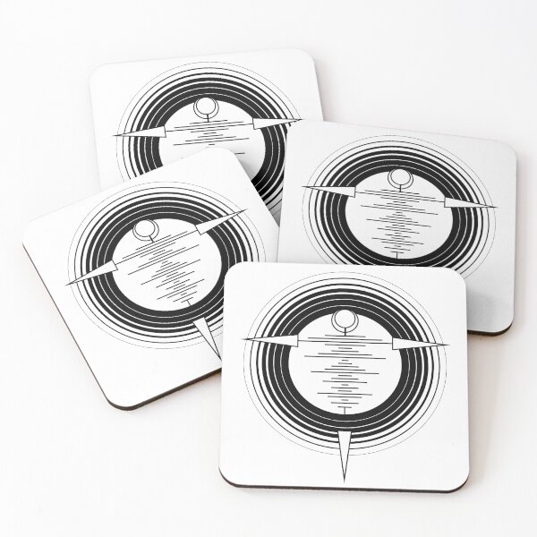 Item preview, Resonance – Abstract Geometric Soundwave Symbol designed and sold by Sacred Frequency Studio .