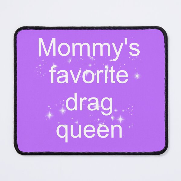 Item preview, Mommy's favorite drag queen - sparkly purple white designed and sold by AYTFA.