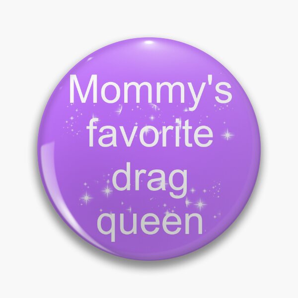 Item preview, Mommy's favorite drag queen - sparkly purple white designed and sold by AYTFA.