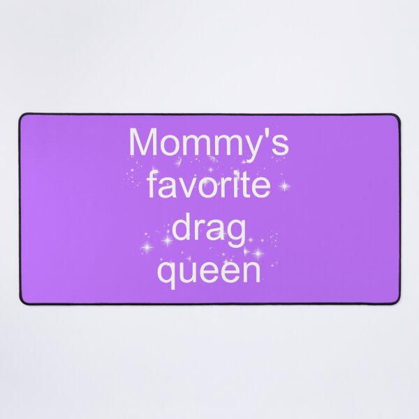 Item preview, Mommy's favorite drag queen - sparkly purple white designed and sold by AYTFA.