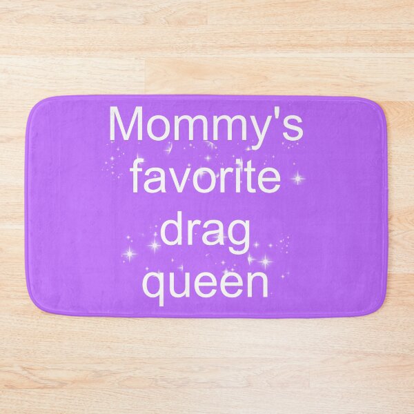 Item preview, Mommy's favorite drag queen - sparkly purple white designed and sold by AYTFA.