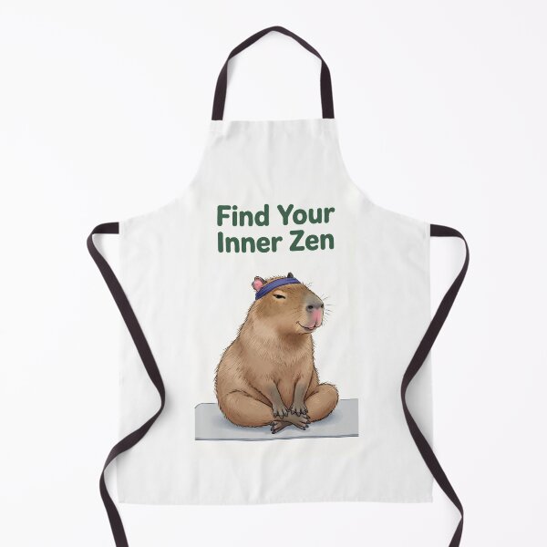 Item preview, Capybara Yoga "Find Your Zen" - Funny Illustration of a Capybara Meditating on a Yoga Mat designed and sold by fastansic.