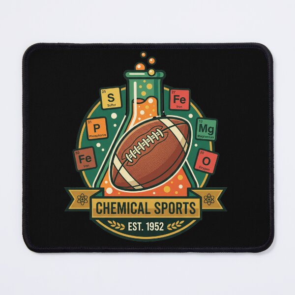 Item preview, Funny Chemistry Teacher Football Tailgate designed and sold by Oommen Studio .