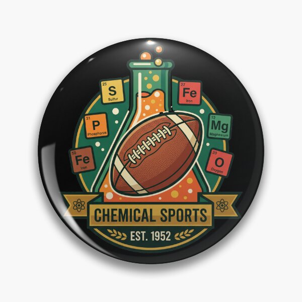 Item preview, Funny Chemistry Teacher Football Tailgate designed and sold by Oommen Studio .