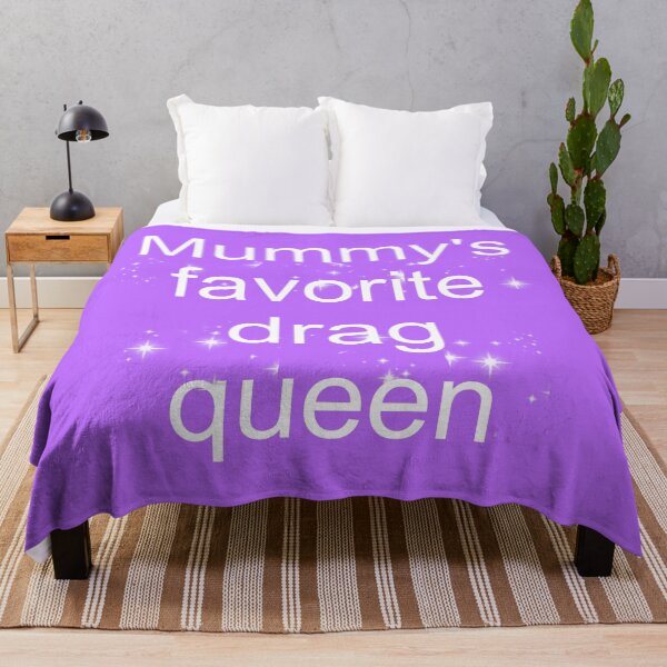 Item preview, Mummy's favorite drag queen in sparkly purple white designed and sold by AYTFA.