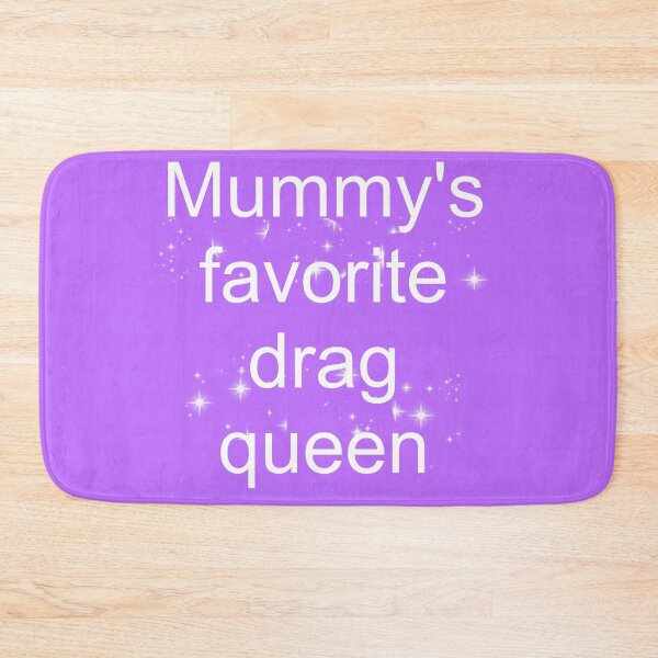 Item preview, Mummy's favorite drag queen in sparkly purple white designed and sold by AYTFA.