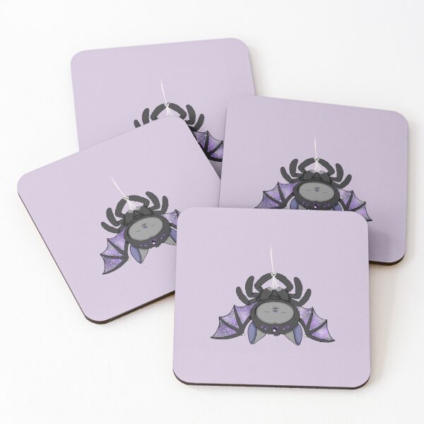 Item preview, Spooky Spider Bat — Halloween Sticker designed and sold by LaPolilladPapel.