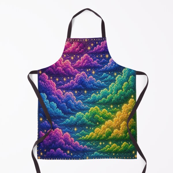 Item preview, Aesthetic Pastel Rainbow Sky & Starry Dreamcore Art designed and sold by Breezes-of-Ida.