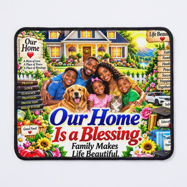 Item preview, Our Home Is a Blessing designed and sold by New Wave Artworks & Odds &Ends.