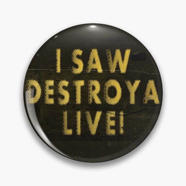 Item preview, Destroya LIVE! designed and sold by whatpetewants.