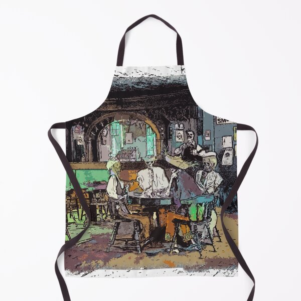 Item preview, Saloon Residents - Skeletons and Halloween Scene designed and sold by NaturePrints.