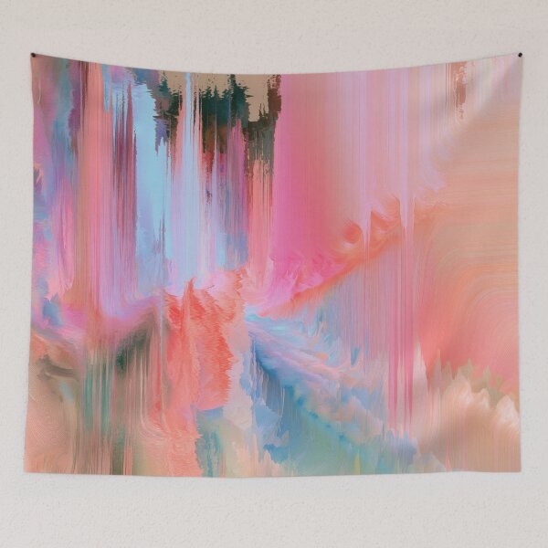 Item preview, Pastel Frequency – Dreamy Abstract Glitch designed and sold by AlfiB.