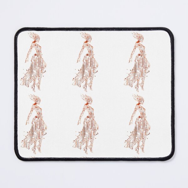 Item preview, Ethereal Circuit Board Silhouette- Abstract Sci-Fi Cyberpunk Art designed and sold by LC&LCPlatform.