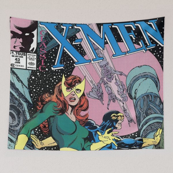 Item preview, Marvel X Men Comics The Dark Phoenix Saga Comic Book Original Custom Vintage Movie Poster Art designed and sold by Cool Robot Bro..