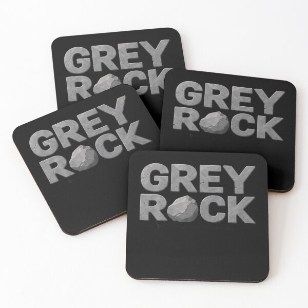 Item preview, Grey Rock Boring On Purpose Narcissist Humor designed and sold by Tomtomatos.
