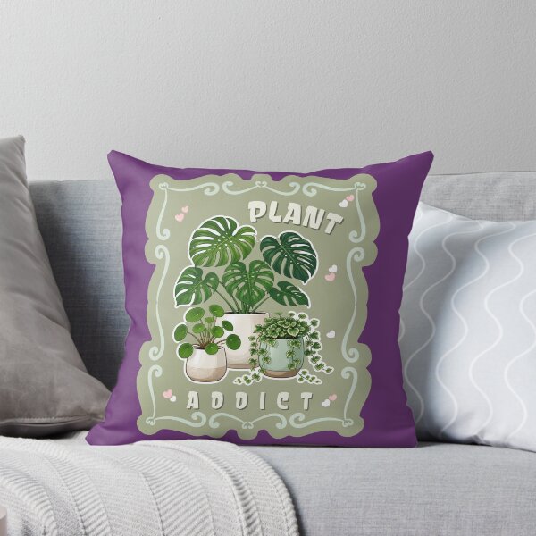 Item preview, Plant Addict Funny Houseplant Lover Botanical Sticker Design designed and sold by KaBaRen.