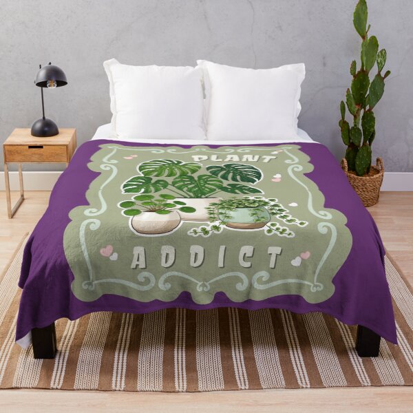 Item preview, Plant Addict Funny Houseplant Lover Botanical Sticker Design designed and sold by KaBaRen.