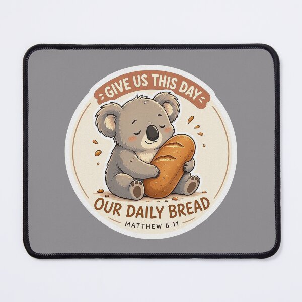 Item preview, Matthew 6:11 Give Us This Day Our Daily Bread designed and sold by plushism.