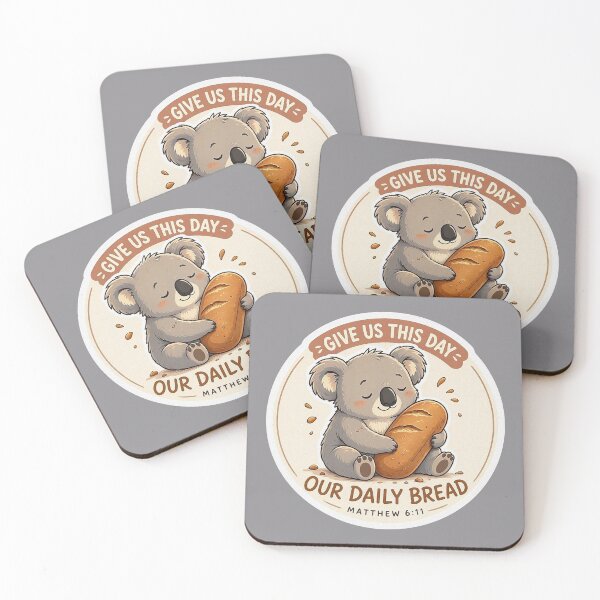 Item preview, Matthew 6:11 Give Us This Day Our Daily Bread designed and sold by plushism.