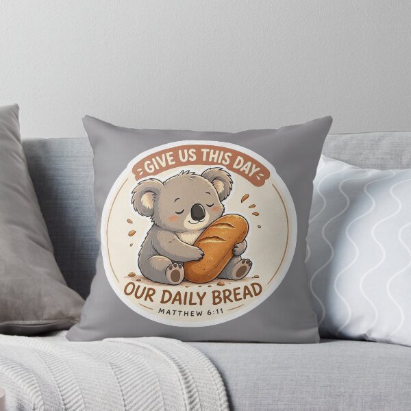 Item preview, Matthew 6:11 Give Us This Day Our Daily Bread designed and sold by plushism.