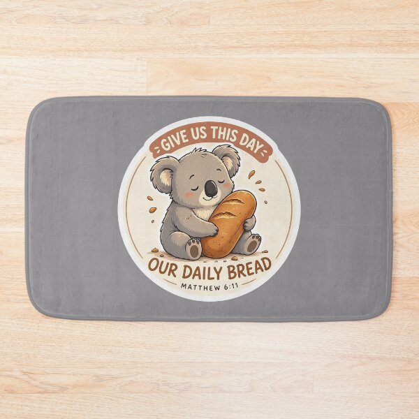 Item preview, Matthew 6:11 Give Us This Day Our Daily Bread designed and sold by plushism.