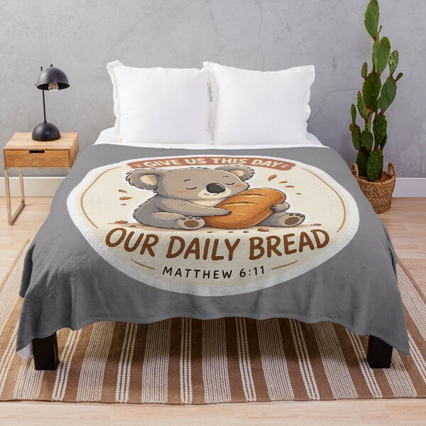 Item preview, Matthew 6:11 Give Us This Day Our Daily Bread designed and sold by plushism.