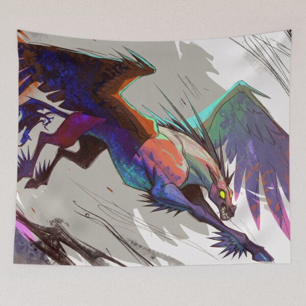 Item preview, Wings of Shade and Neon Sight, Diving Deep in Neon Light designed and sold by SabaMirzique.