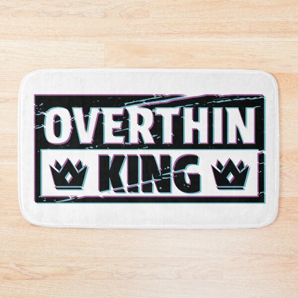 Item preview, OVERTHINKING KING – FUNNY OVERTHINKER GIFT designed and sold by Plant On Demand.