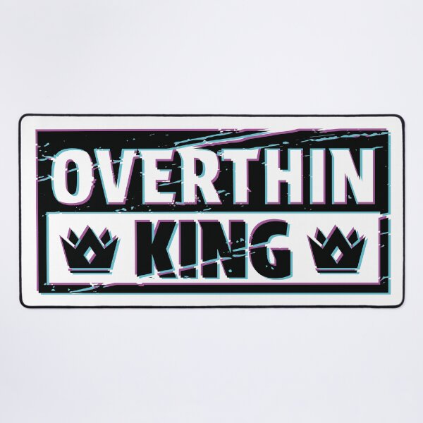 Item preview, OVERTHINKING KING – FUNNY OVERTHINKER GIFT designed and sold by Plant On Demand.