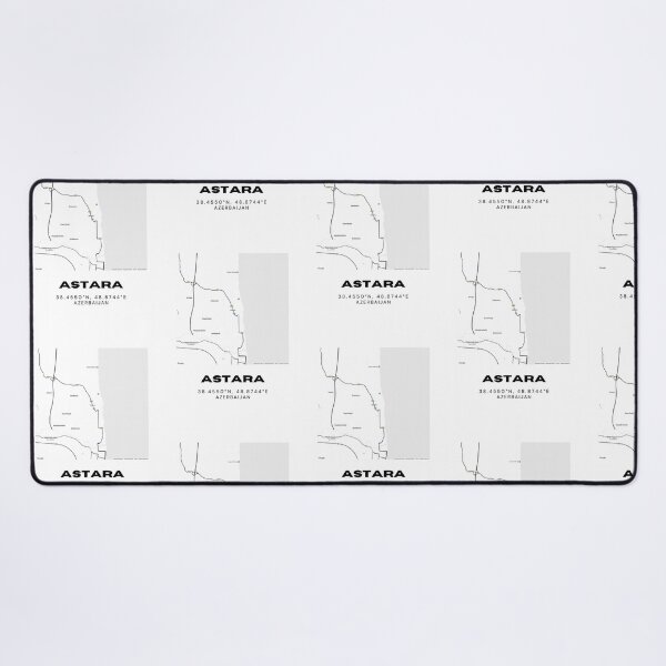 Item preview, Astara Azerbaijan Map | Minimalist Astara Location & Travel Design designed and sold by RM-Journey.