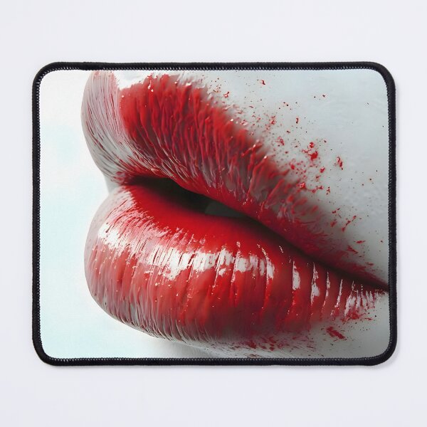 Item preview, Beautiful Bold Red Lips Posters and Products  designed and sold by UrbanTempleArt.