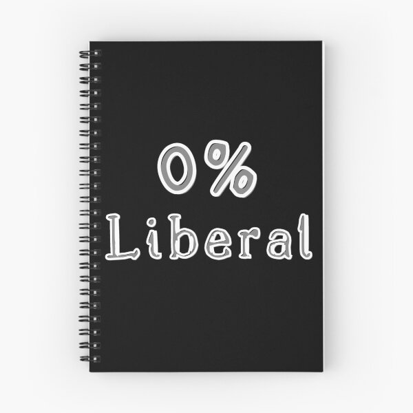 Item preview, Conservative political graphic 0% Liberal designed and sold by Flyguy Designs.