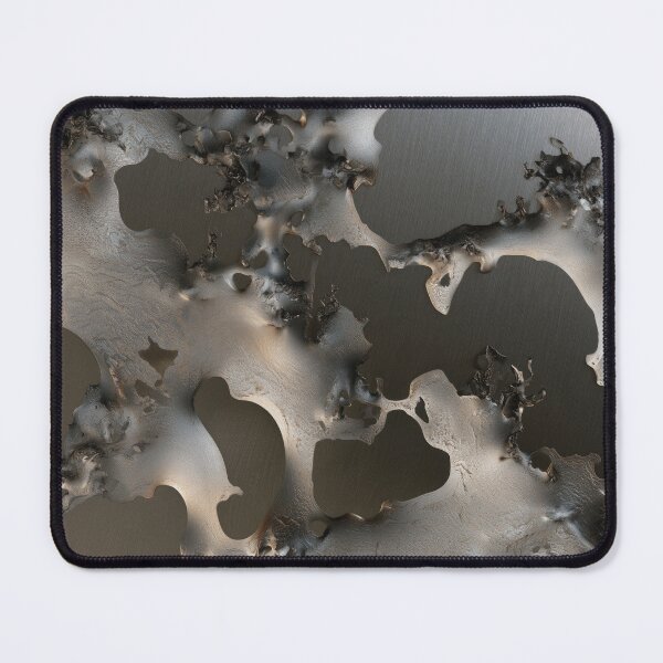Item preview, Molten Silver – Abstract Metallic Texture designed and sold by AlfiB.