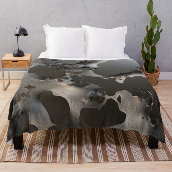 Item preview, Molten Silver – Abstract Metallic Texture designed and sold by AlfiB.