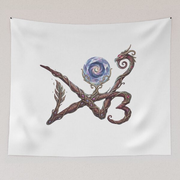 Item preview, AO3 Fanfiction Reader Writer Magic Dragon Runes designed and sold by Luz Oroño.
