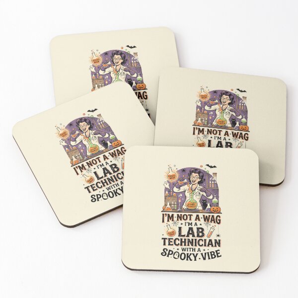 Item preview, I'm not a wag, I'm a lab technician with a spooky vibe - Halloween for lab technicians designed and sold by ParadoxParadox.