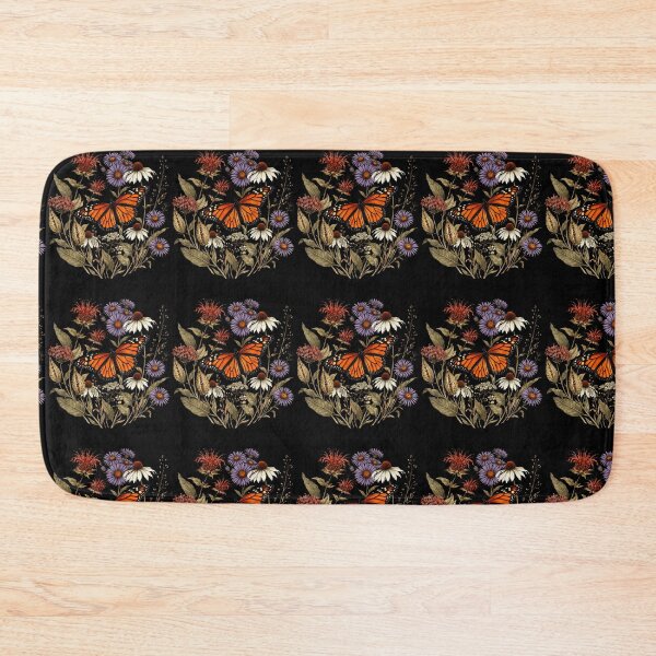 Item preview, Vintage Monarch Butterfly Floral Garden Cottagecore designed and sold by RealestInternet.