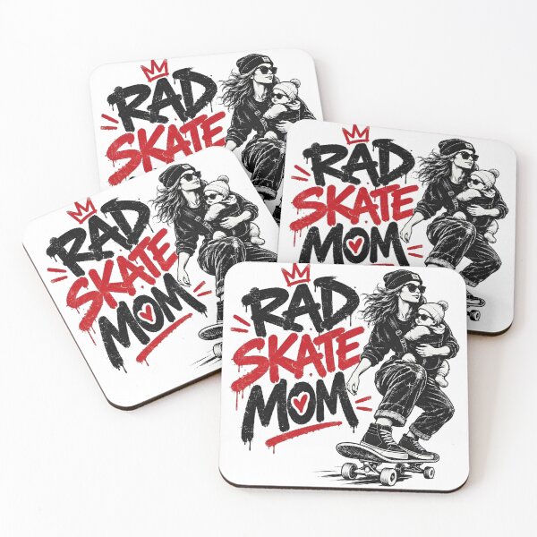 Item preview, Skateboarding Mom with Baby - Skater Mom with Baby designed and sold by No-925Designs.
