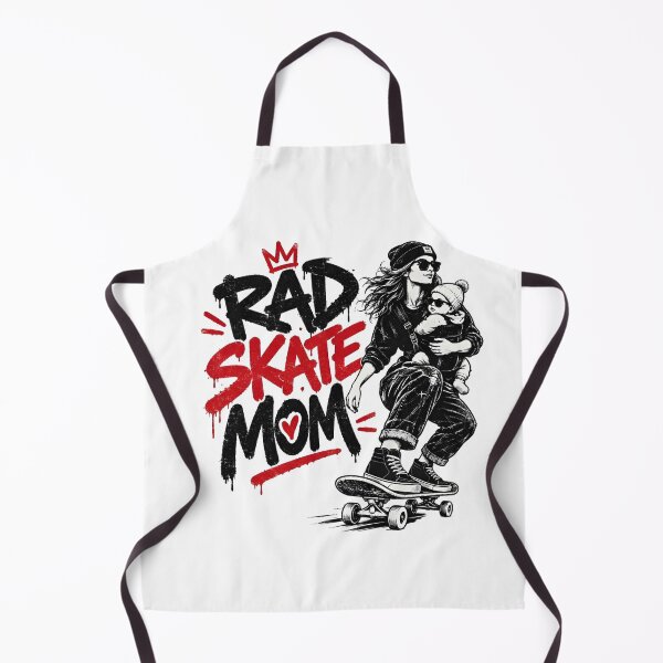 Item preview, Skateboarding Mom with Baby - Skater Mom with Baby designed and sold by No-925Designs.