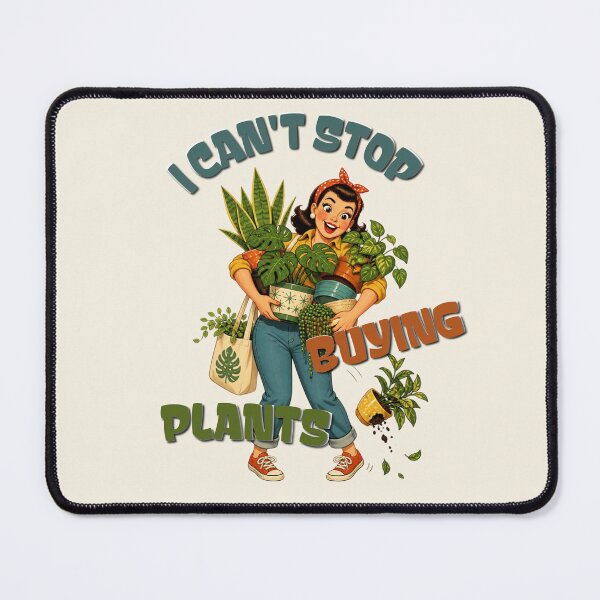 Item preview, I Can't Stop Buying Plants Funny Houseplant Sticker designed and sold by KaBaRen.