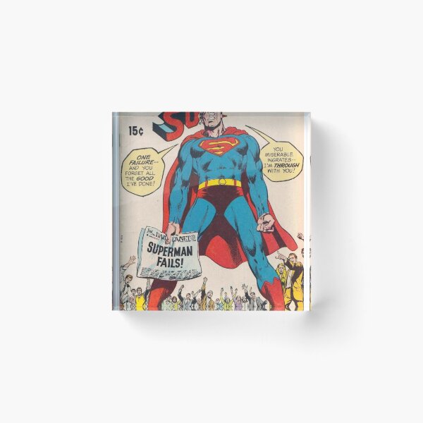 Item preview, DC Comics Superman Vintage Comic Original Custom Poster Art Tee designed and sold by Cool Robot Bro..